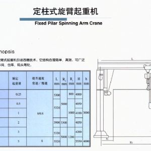 BZC型定柱（zhù）式懸臂吊